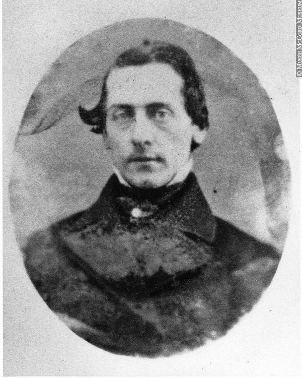 Titre original&nbsp;:  Photograph Edouard Masson, copied 1866-67 William Notman (1826-1891) 1866-1867, 19th century Silver salts on paper mounted on paper - Albumen process 8.5 x 5.6 cm Purchase from Associated Screen News Ltd. I-24195.1 © McCord Museum Keywords:  Photograph (77678)