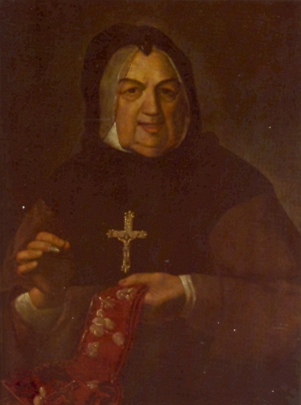 Titre original&nbsp;:  Dulongpré, Louis, 1754-1843, La mère Thérèse Geneviève Coutlée, huile/oil, 30" x 23", Maison mère des soeurs Grises,
Montréal / Motherhouse of the Grey Nuns, Montreal 