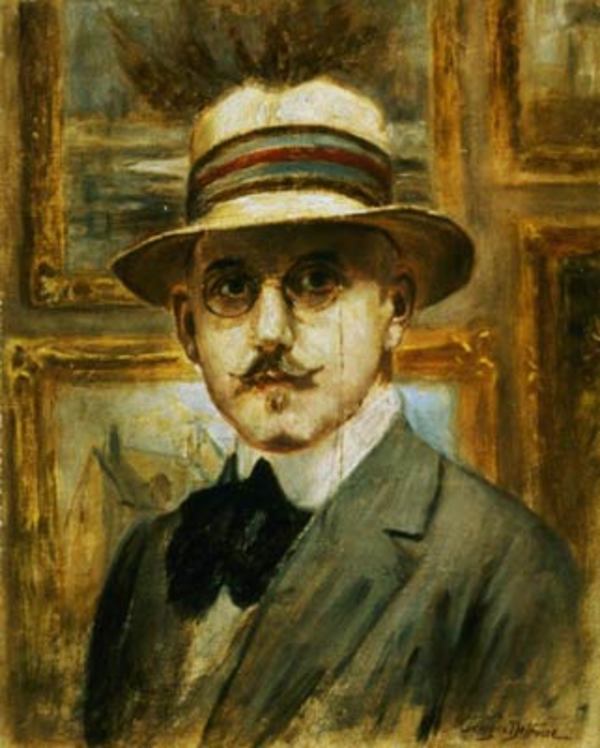 Original title:  File:Autoportrait de Georges Delfosse.jpg - Wikimedia Commons