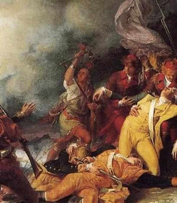 Titre original&nbsp;:    Description English: Detail of Joseph Louis Cook from "Death of General Montgomery in the Attack on Quebec, 1786" by John Trumbull Date 1786(1786) Source Detail of Colonel Louis from Death of Montgomery.jpg Author Mingusboodle Other versions Death of Montgomery.jpg

