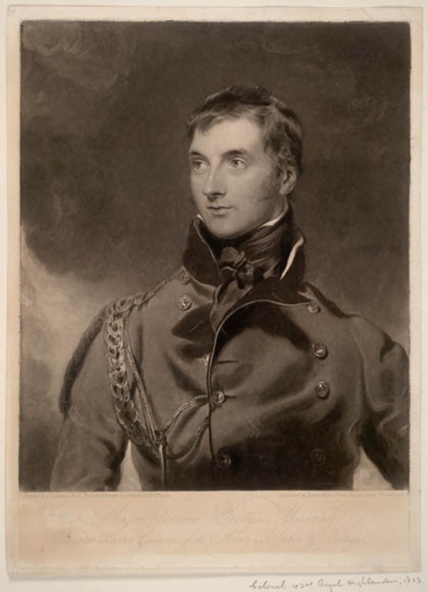 Titre original&nbsp;:  Major General George Murray. 