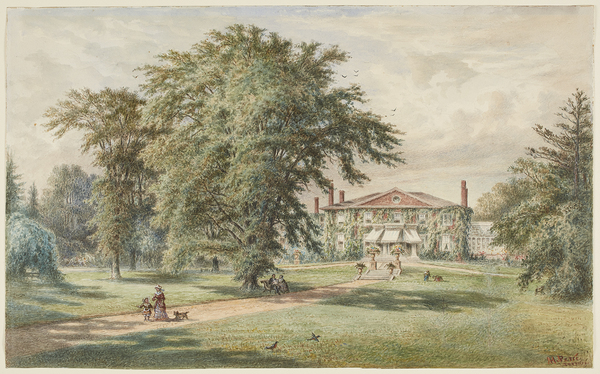 Titre original&nbsp;:  Henri Perré, The Grange, c. 1880. Watercolour, opaque watercolour, graphite on paper. Sheet: 31.4 x 51 cm. Art Gallery of Ontario, Goldwin Smith Collection, 1911. Image © 2018 Art Gallery of Ontario.