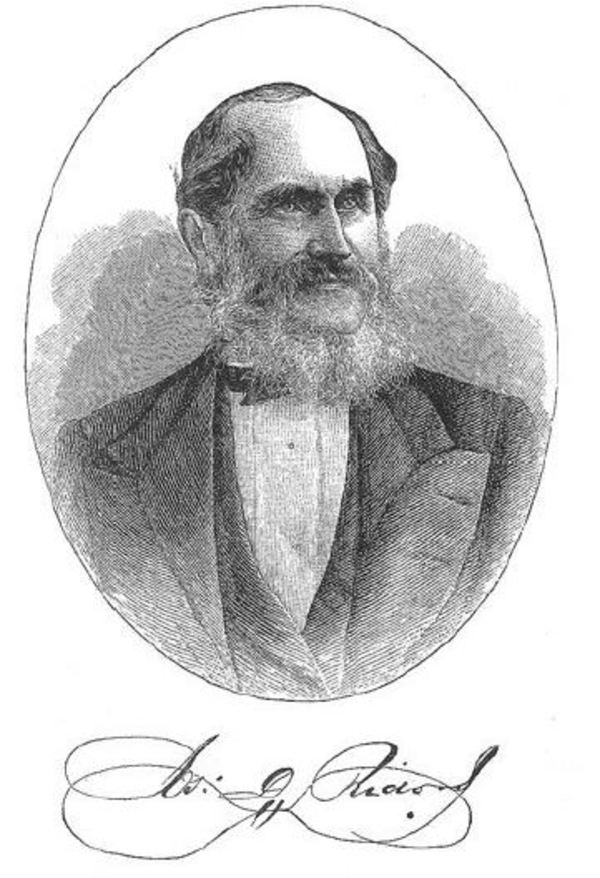 Titre original&nbsp;:  J.D. Ridout. From: History of Toronto and County of York, Ontario - Volume 2 of 2 by Charles Pelham Mulvany et al. Published by C. Blackett Robinson, 1885.