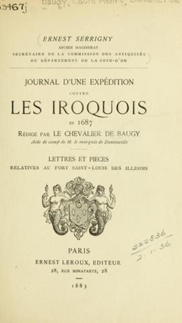 Titre original&nbsp;:  Livre du chevalier de Baugy