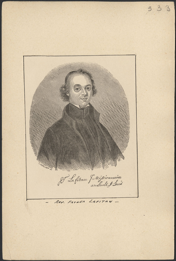 Titre original&nbsp;:  Rev. Father Lafitau. 