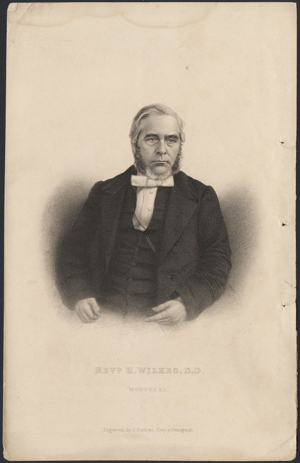 Original title:  Rev. H. Wilkes. 