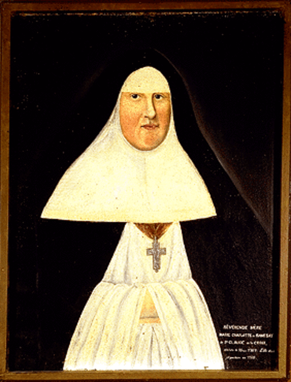 Titre original&nbsp;:  MARIE-CHARLOTTE DE RAMEZAY, de Saint-Claude de la Croix