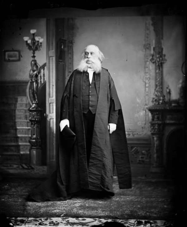 Titre original&nbsp;:  Hon. David Lewis Macpherson, (Senator) (Minister without Portfolio) b. Sept. 12, 1818 - d. Aug. 16, 1896. 