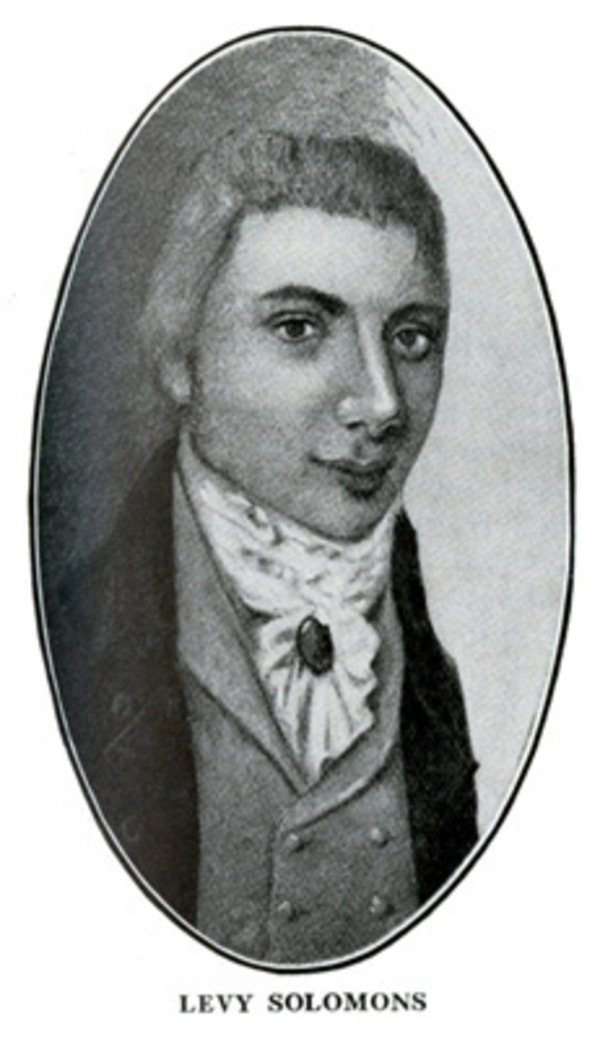 Original title:  Levy Solomon, ca. 1760