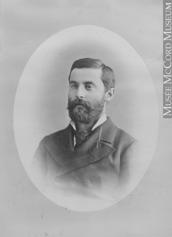 Original title:  Photograph D. Yuile, Montreal, QC, 1880 Notman & Sandham 1880, 19th century Silver salts on paper mounted on paper - Albumen process 15 x 10 cm Purchase from Associated Screen News Ltd. II-55968.1 © McCord Museum Keywords:  male (26812) , Photograph (77678) , portrait (53878)