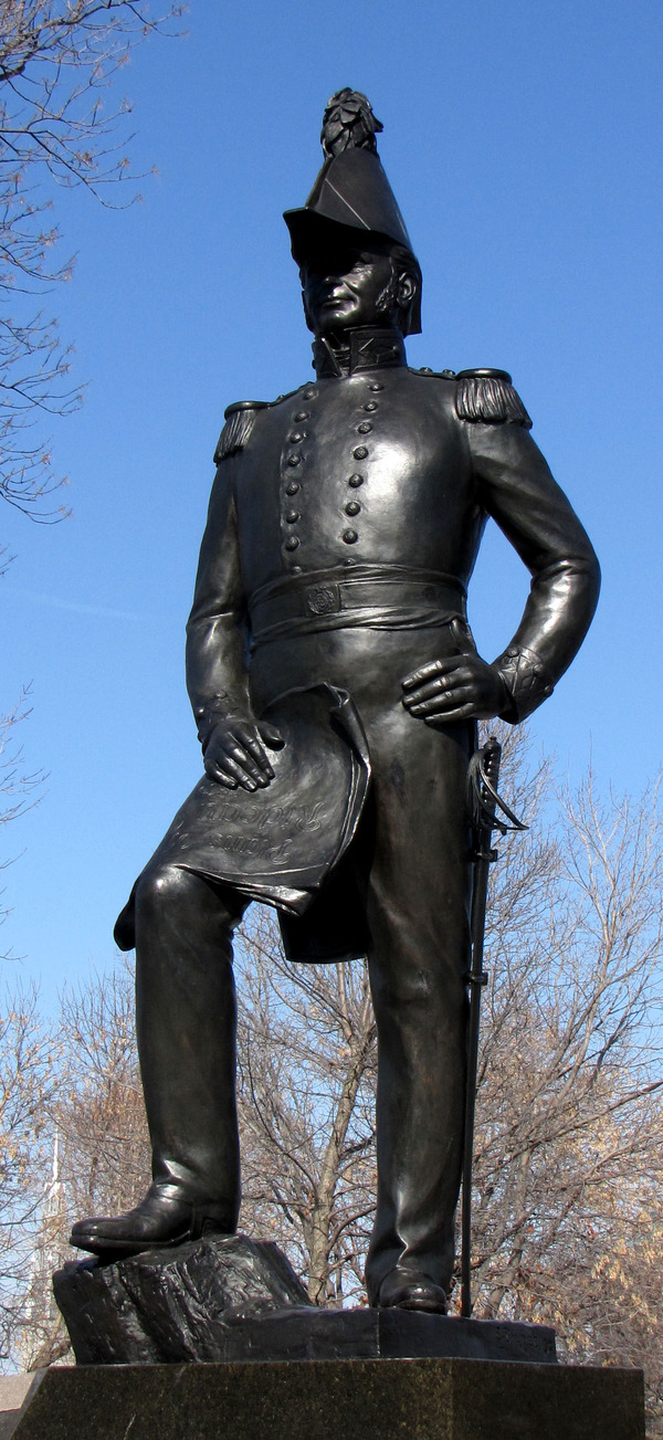 Titre original&nbsp;:    Description English: Lieutenant-Colonel John By statue scupted by Joseph-Émile Brunet, Major's Hill Park, Ottawa, Ontario, Canada Date 7 March 2010 Source Own work Author D. Gordon E. Robertson

